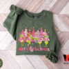 Retro Merry Grinchmas Shirt, Whoville University Christmas Sweatshirt