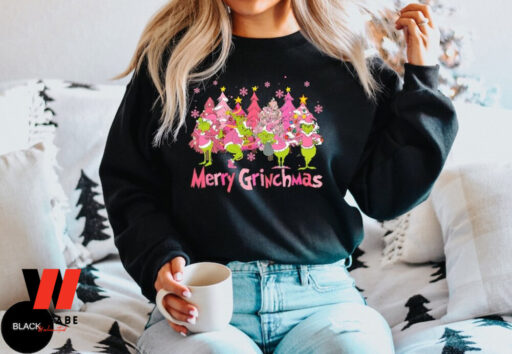 Retro Merry Grinchmas Shirt, Whoville University Christmas Sweatshirt