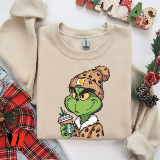 The Grinch Coffee Christmas Sweatshirt