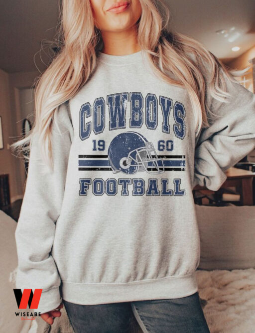 Vintage Cowboys Football Sweatshirt, Retro Style 90s Unisex Crewneck