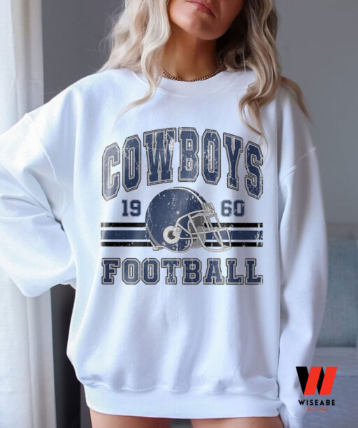 Vintage Cowboys Football Sweatshirt, Retro Style 90s Unisex Crewneck