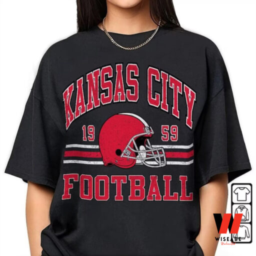Vintage Kansas City Football Sweatshirt, Gift For Football Fan Sport