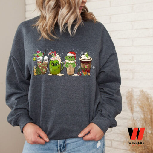 Grinch Christmas Coffee  Sweatshirt