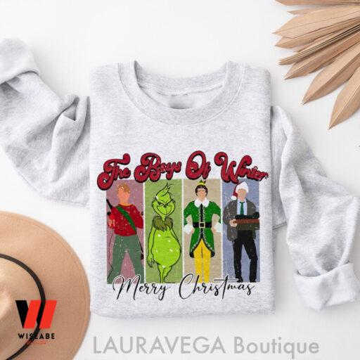 The Boys Of Winter Grinch Christmas Sweatshirt