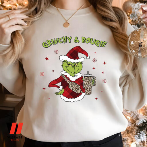 Grinch Bougie Christmas Sweatshirt