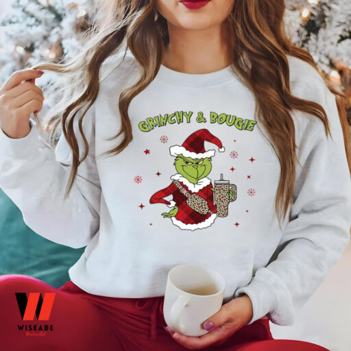 Grinch Bougie Christmas Sweatshirt