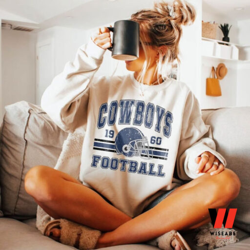 Vintage Cowboys Football Sweatshirt, Retro Style 90s Unisex Crewneck