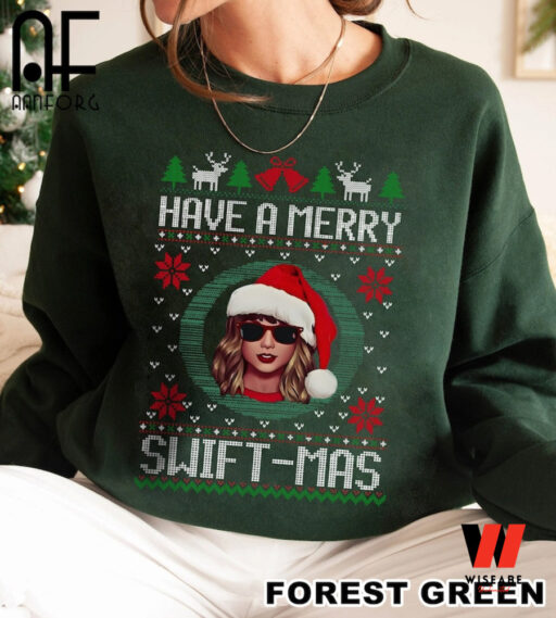 Ugly Merry Christmas Sweatshirt Have A Merry Swiftmas Sweatshirt