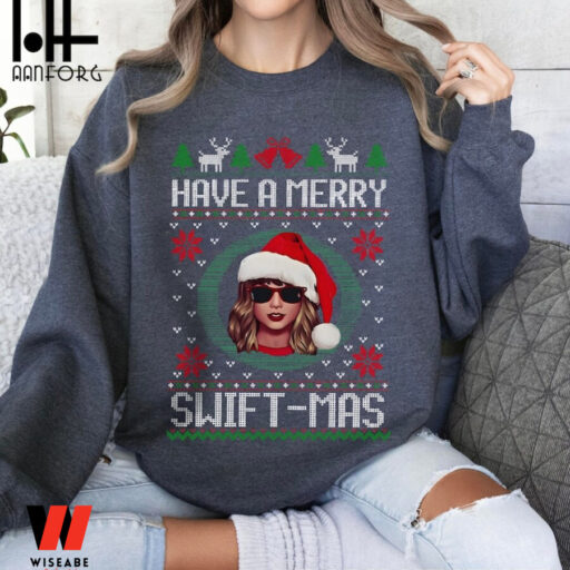 Ugly Merry Christmas Sweatshirt Have A Merry Swiftmas Sweatshirt