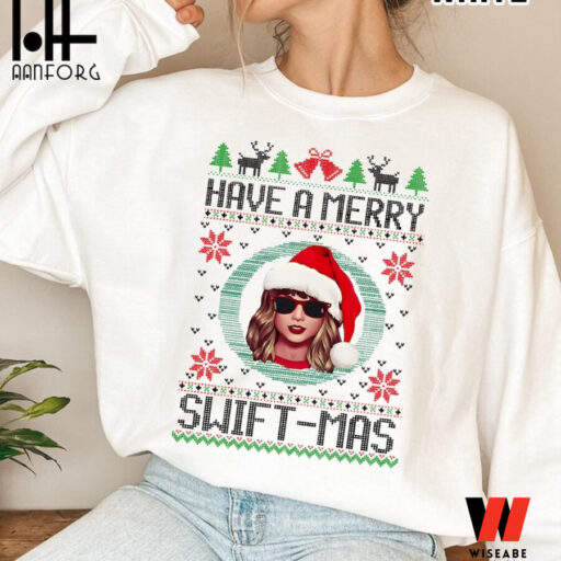 Ugly Merry Christmas Sweatshirt Have A Merry Swiftmas Sweatshirt