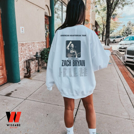 Zach Bryan Front and Back Printed Sweatshirt