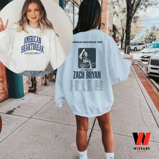 Zach Bryan Front and Back Printed Sweatshirt