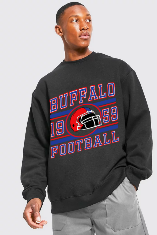 Buffalo footbal 1959, Buffalo Tshirt, Buffalo logo