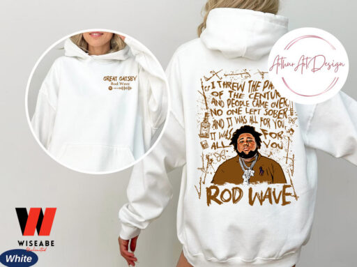 Retro Rod Wave Great Gatsby Lyrics 2 side Hoodie, Sweatshirt, Tshirt