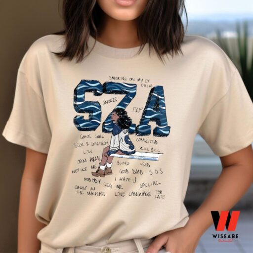 SZA SOS Tour Unisex Sweatshirt, Vintage 90s Graphic Style SZA Shirt