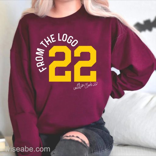 Caitlin Clark From The Logo 22 Shirt