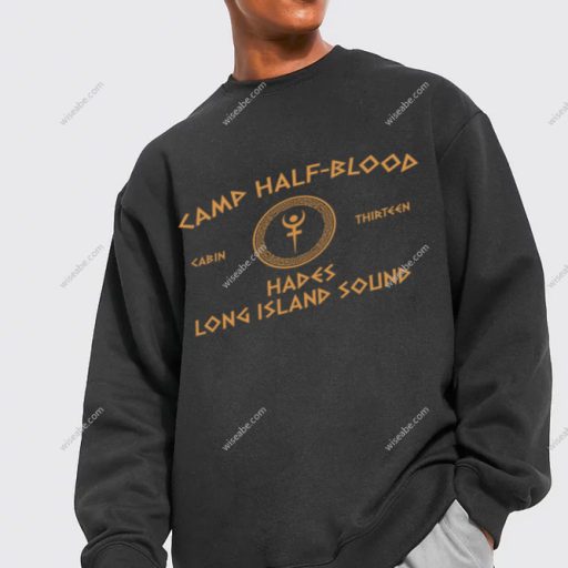 Camp Half Blood Cabin Thirteen Hades Long Island Sound T-shirt