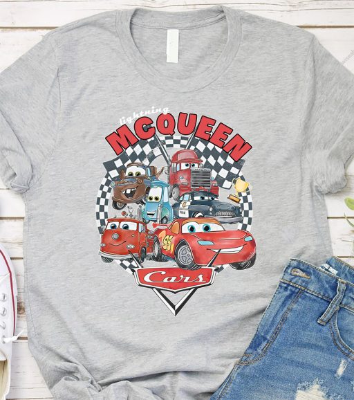 Cars shirt, Disney Cars Shirt, Cars Shirts For Boys, Lightning Mcqueen Cars Shirt