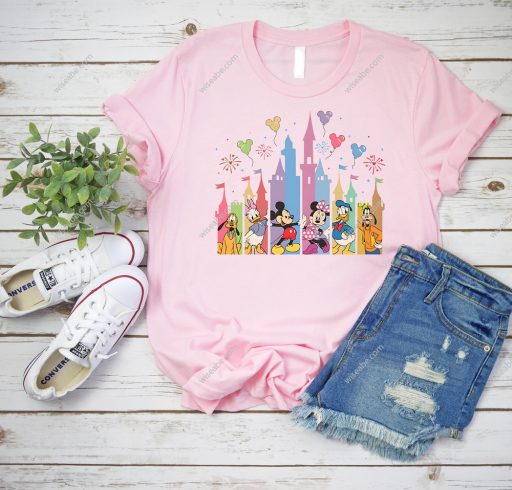 Disney Castle Mickey And Co T-shirt