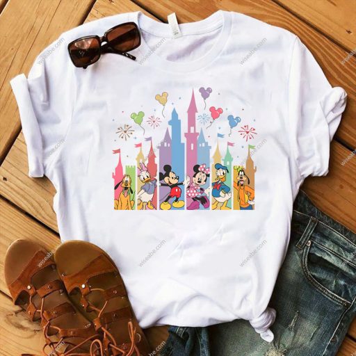 Disney Castle Mickey And Co T-shirt