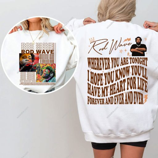 Retro Rod Wave Beautiful Mind Sweatshirt, Rod Wave Shirt