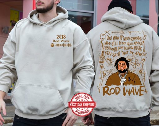 Retro RW 2018 Inspired Hoodie, Vintage Nostalgia Music Tour Aesthetic Shirt, Retro RW Lyrics 2 side Sweatshirt, Rod Wavee Fans Gifts