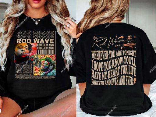 Retro Rod Wave Beautiful Mind Sweatshirt, Rod Wave Shirt