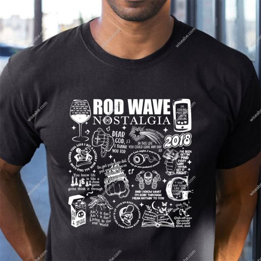 Vintage Nostalgia Track Lists Rod Wave Sweatshirt, Rod Wave Nostalgia Sweatshirt, Rod Wave Shirt