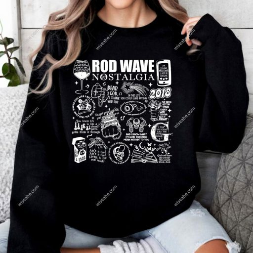 Vintage Nostalgia Track Lists Rod Wave Sweatshirt, Rod Wave Nostalgia Sweatshirt, Rod Wave Shirt