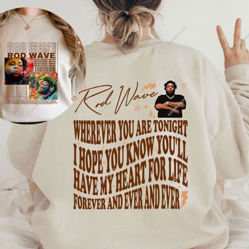 Retro Rod Wave Beautiful Mind Sweatshirt, Rod Wave Shirt