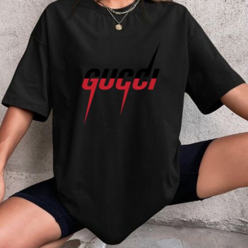 Mailie Sairus Of Gucci, Fake Gucci T Shirt Sand Color, Vinate Gucci T Shirt For Men And Women