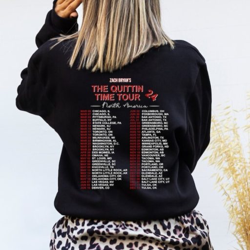 Wiseabe Zach Brown Band The Quittin' Time Tour 2024 Retro Vintage style Bootleg Merch, Zach brown tour 2024 sweatshirt merchandise, Zach Bryan Shirt