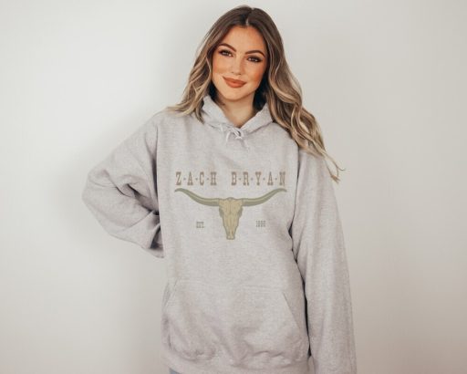 Wiseabe Zach Bryan EST 1996 Shirt Sweatshirt Hoodie, Zach Bryan Bullhead Sweatshirt, Zach Bryan Country Music, Western Shirt, American Heartbreak tour