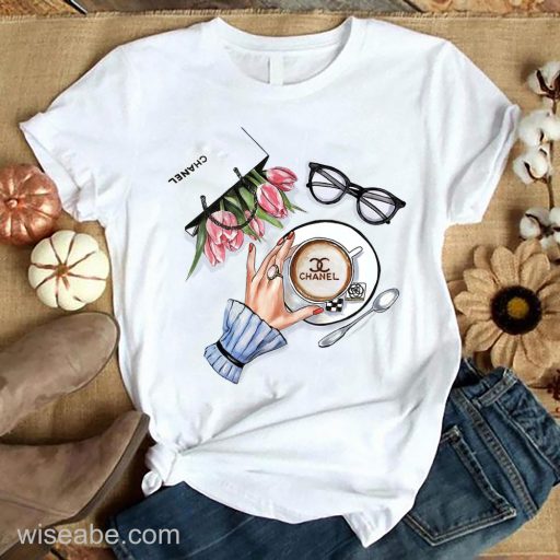 Wiseabe Flower Bag Chanel T Shirt For Sale, Chanel T Shirt Women