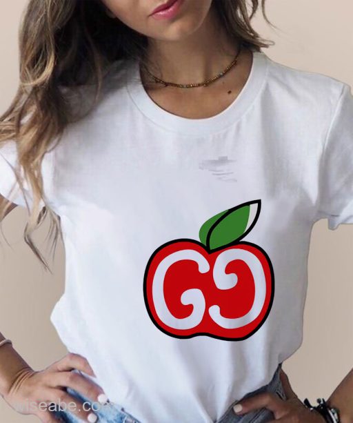 Wiseabe Gucci Apple Shirt, Cheap Gucci T Shirt Womens