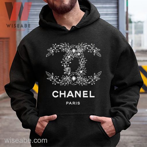 Wiseabe Vintage Floral Chanel Logo Sweatshirt, Chanel Inspired Shirt