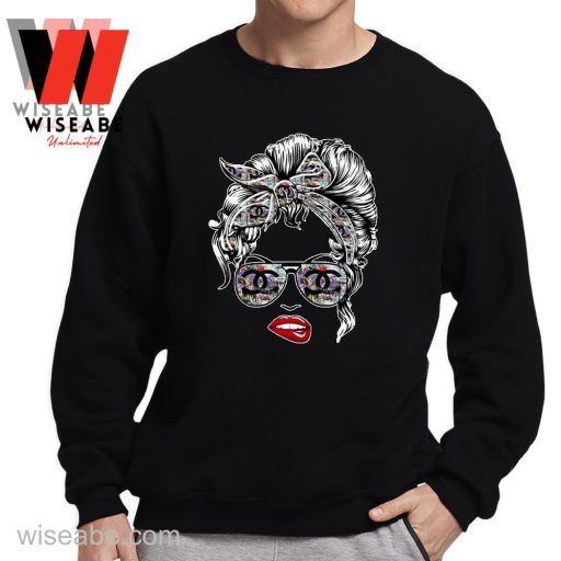 Wiseabe Cheap Chanel Lady Sweatshirt, Chanel Inspired Shirt