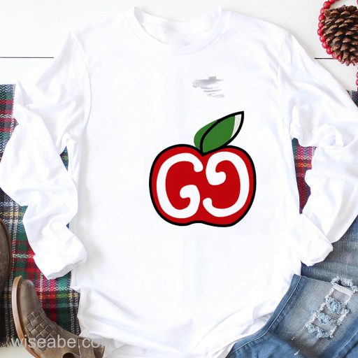 Wiseabe Gucci Apple Shirt, Cheap Gucci T Shirt Womens