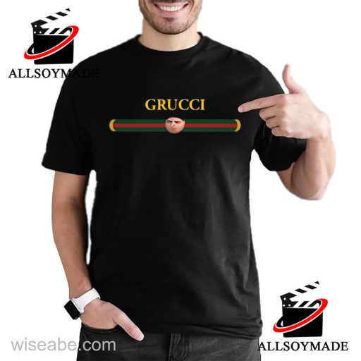 Wiseabe Funny Meme Grucci T Shirt, Cheap Gucci T Shirt Womens