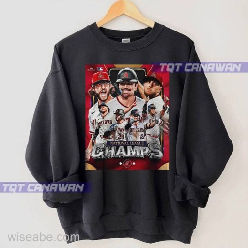 Wiseabe Arizona Diamondbacks National League Champs Baseball Poster Sweatshirt