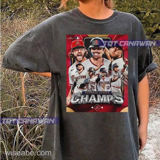 Wiseabe Arizona Diamondbacks National League Champs Baseball Poster Sweatshirt