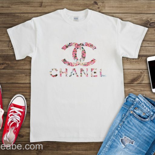 Wiseabe Cheap Chanel Flower Shirt, High Quality Luxury Gift For Women, Fashion Shows Chanel T Shirt