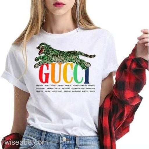 Wiseabe Cheap Gucci Tiger Shirt, Cheap Gucci Gift For Women, Gucci Items For Men And Women