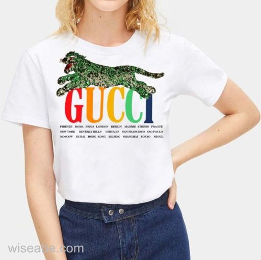 Wiseabe Cheap Gucci Tiger Shirt, Cheap Gucci Gift For Women, Gucci Items For Men And Women