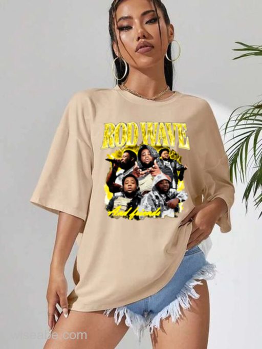 Wiseabe Rod Wave Nostalgia Rap Music Shirt, Rod Wave Nostalgia 2023 Rap Music, Retro Tour Nostalgia 2023, Rod Wave 2023 Concert, Rod Wave F Transfer