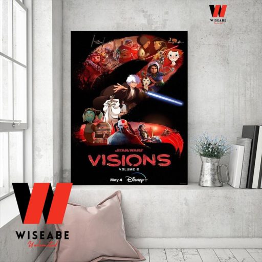 Star Wars Visions Season 2 Poster, Star Wars Father’s Day Gifts