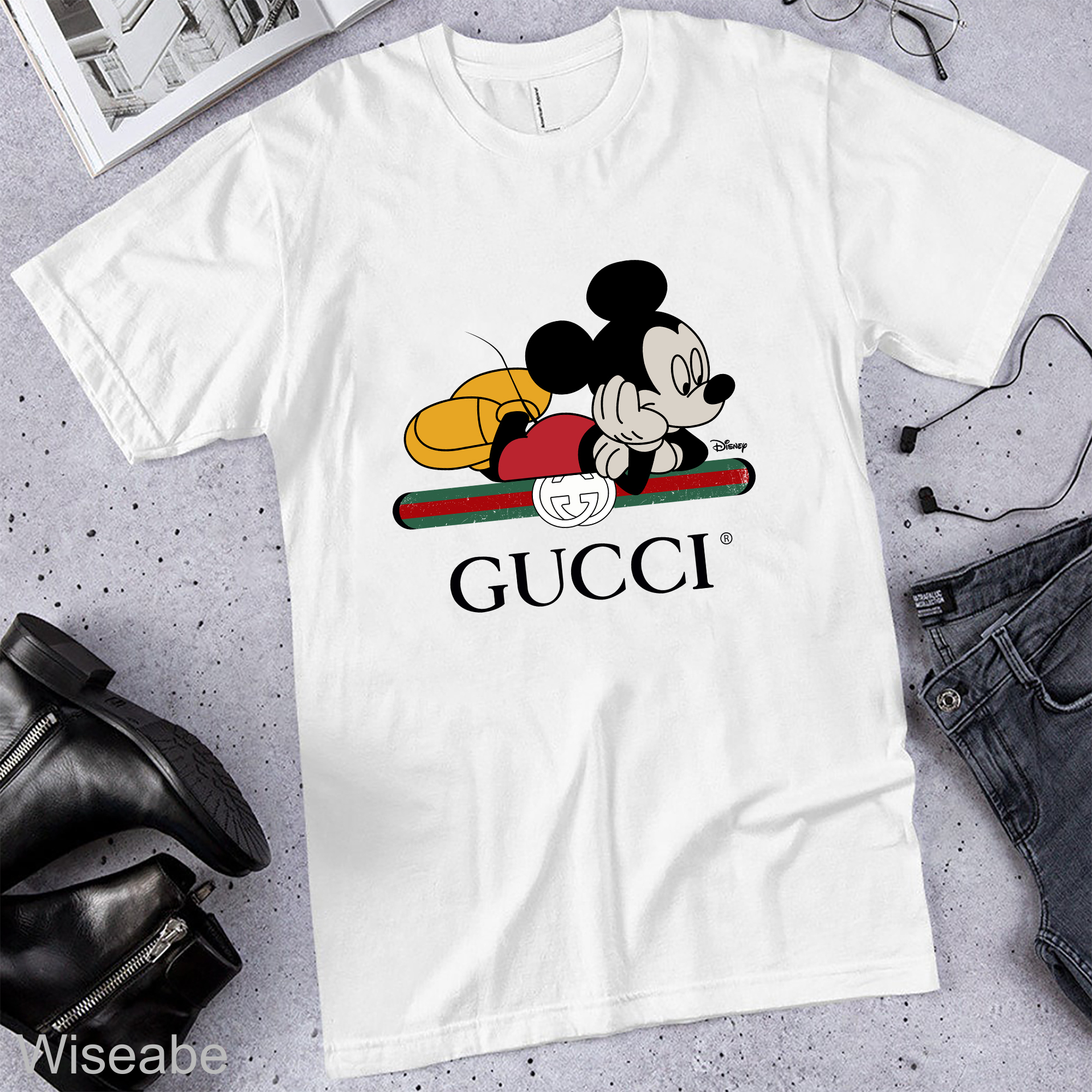 Gucci Mickey Mouse T-Shirt, Cheap Gucci Shirt