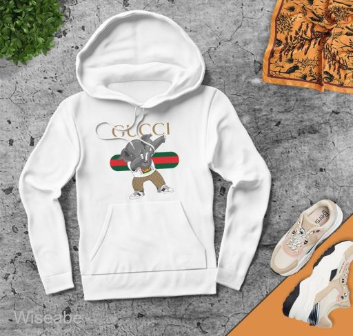 Gucci ELephant Dab Hoodie, Cheap Gucci Shirt For Women