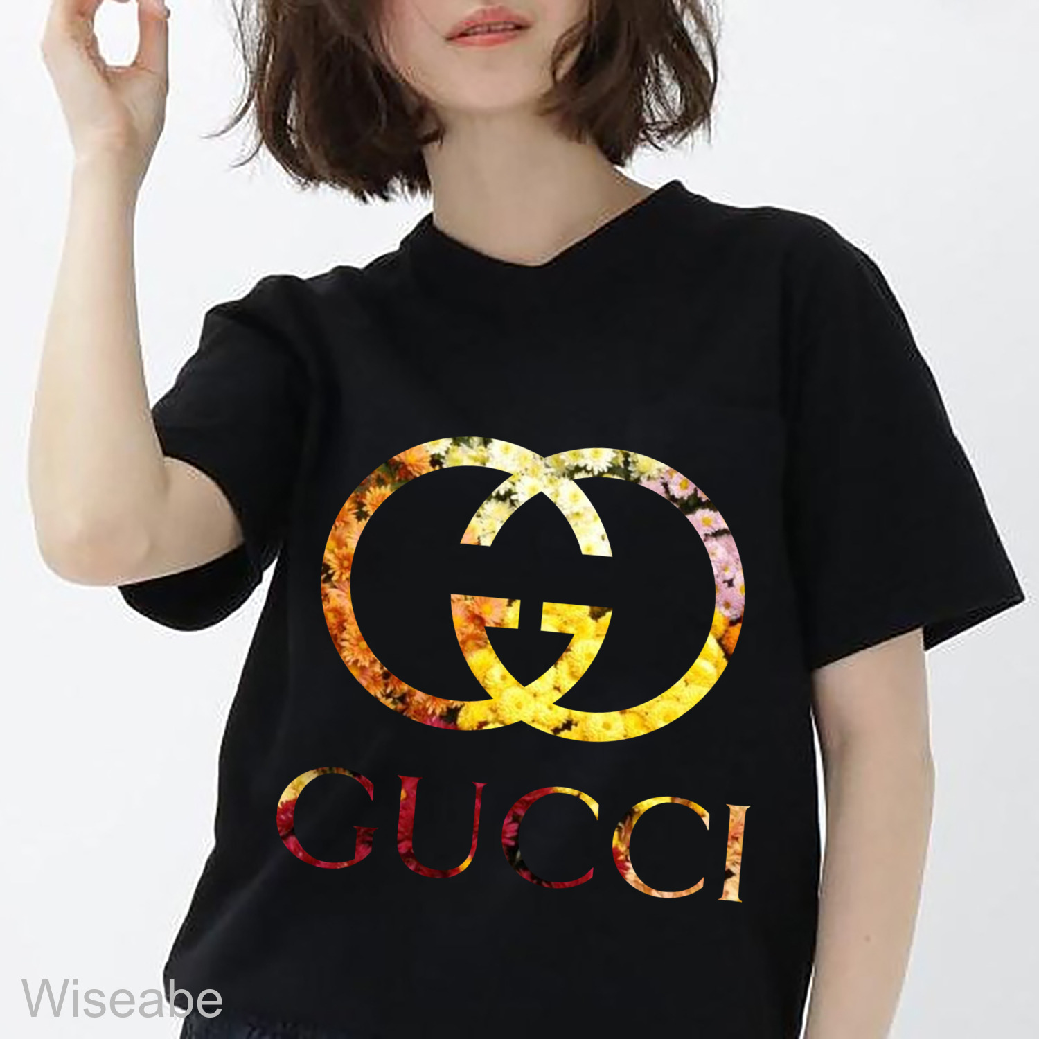 Gucci Printed Cotton-jersey T-Shirt Pink Female XXS