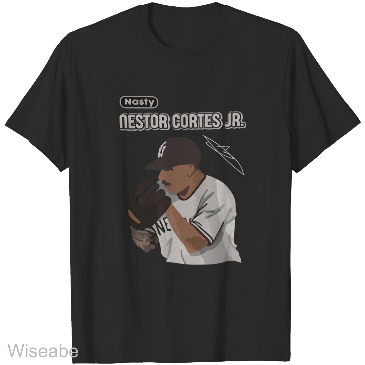 Vintage Nasty Nestor Cortes T-Shirt - Wiseabe Apparels